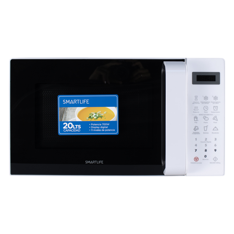 MICROONDAS DIGITAL 20L SMARTLIFE - Imagen 3