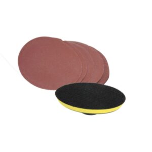 Lija Con Adaptador Para Taladro O Amoladora 115mm/ 5 Lijas