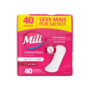 Protectores Diarios 40 Unidades MILI
