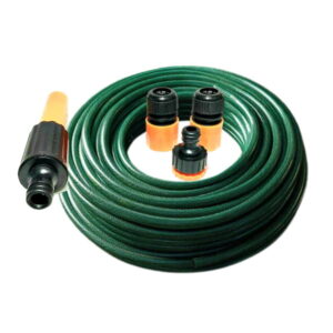 MANGUERA REFORZADA CON ACCESORIOS Y ACOPLE RÁPIDO 1/2