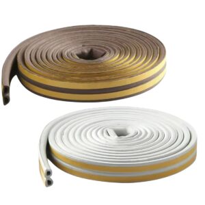 BURLETE PARA PUERTA O VENTANAS ADHESIVO 5 METROS DOBLE 5X2