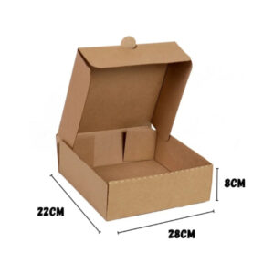 CAJA CARTÓN ENVÍOS, ORGANIZACIÓN 28x22x8CM