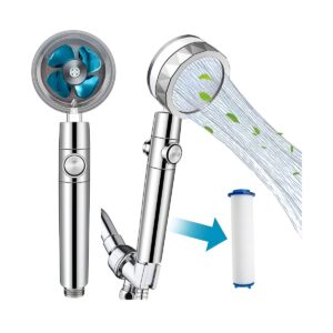 DUCHA DE ALTA PRESIÓN CON ROTACION 360º CON HÉLICE DE COLOR AMARILLO