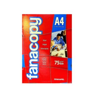 HOJA A4 RESMA 75G FANACOPY  2500 HOJAS