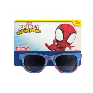 LENTES DE SOL SPIDEY PARA NIÑOS PERSONAJES REGALO IDEAL GRIS OSCURO