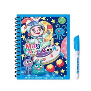 LIBRO INFANTIL COLOREABLE CON LÁPIZ RECARGABLE DE AGUA