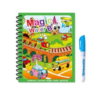 LIBRO INFANTIL COLOREABLE CON LÁPIZ RECARGABLE DE AGUA