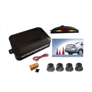 SENSOR MARCHA ATRÁS PARA AUTOS. SENSOR/RESERVA +4 SENSORES NEGRO