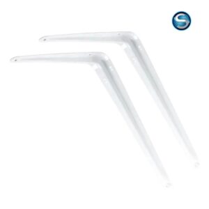 MÉNSULA ESCUADRA PARA ESTANTES REPISAS 2 UNIDADES