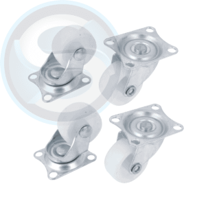 RUEDA GIRATORIA NAILON 38MM 4 UNIDADES