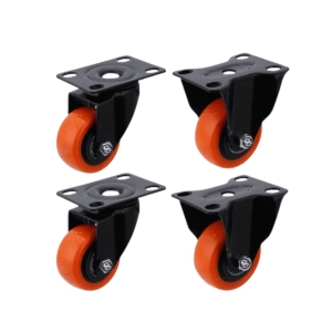 RUEDA GIRATORIA Y FIJA 40MM 2 Y 2