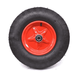 RUEDA INFLABLE LLANTA METAL 40CM DOBLE RULEMAN