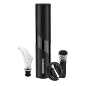 DESCORCHADOR SACACORCHOS CUORI+VERTEDOR TAPÓN DESCAPSULADOR COLOR NEGRO