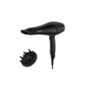 SECADOR DE PELO PHILIPS DRYCARE BHD274/00 THERMO PROTECT COLOR NEGRO/VIOLETA
