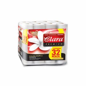 PAPEL HIGIÉNICO CLARA DOBLE HOJA PACK 32 ROLLOS