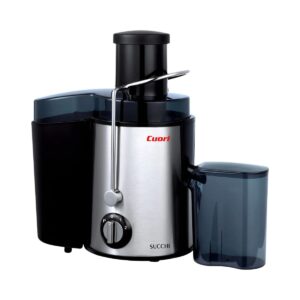 EXTRACTOR DE JUGO CON DEPOSITO CUORI ACERO INOXIDABLE