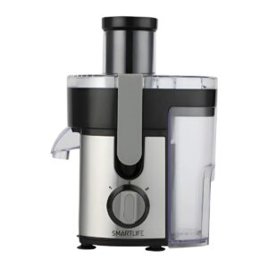 EXTRACTOR DE JUGO 2 VELOCIDADES SMARTLIFE GRIS CON NEGRO