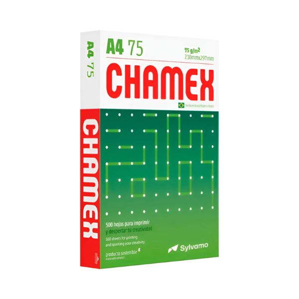 HOJA A4 RESMA 75G CHAMEX  500 HOJAS