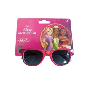 LENTES DE SOL PRINCESA PARA NIÑOS/AS PERSONAJES REGALO IDEAL ROSA CHICLE GRIS OSCURO COLORIDO