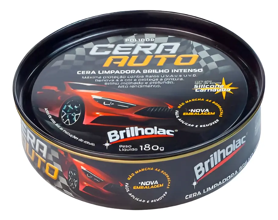 Cera Limpiadora para Auto Brillo Intenso - 616