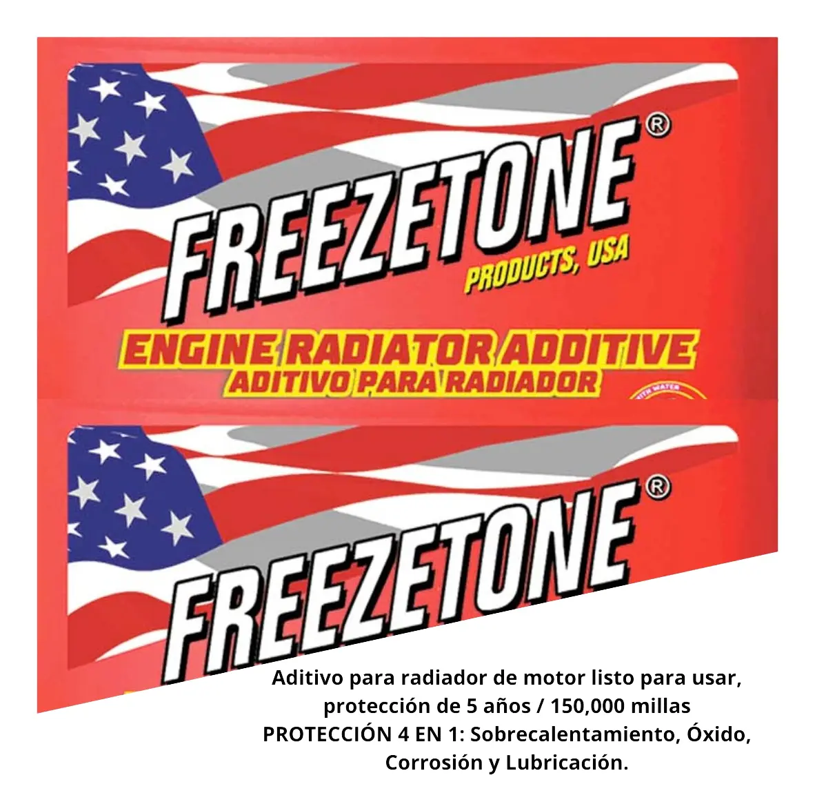 Agua para Radiador Freezetone 3,7 Litros - 904-128N / 906-128N - Imagen 2