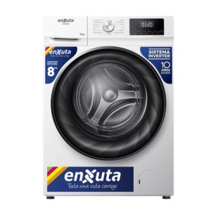 Lavarropas Carga Frontal Inverter 8kg Enxuta