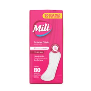 PROTECTORES DIARIOS MILI 80 Unidades