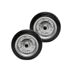 RUEDA PARA CARRITO GOMA/METAL 2 UNIDADES