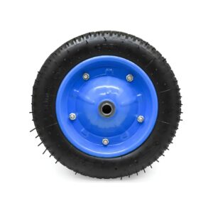 RUEDA INFLABLE 34CM CARRETILLAS CARROS LLANTA METAL