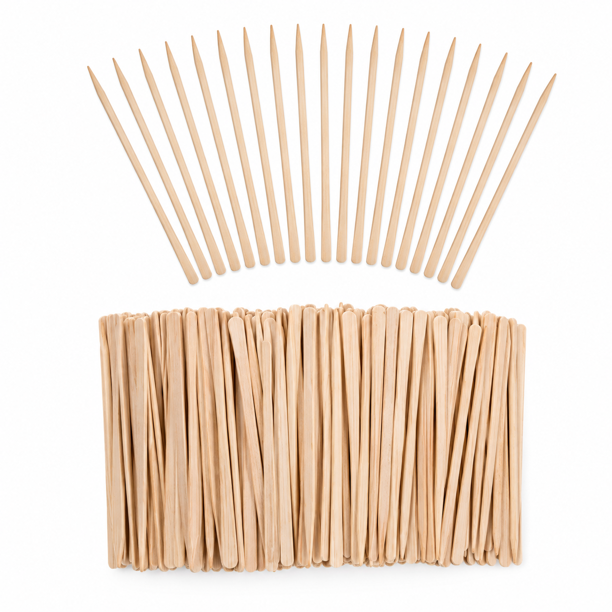 PALITOS DE MADERA PARA SÁNDWICHES, HAMBURGUESAS Y CHIVITOS