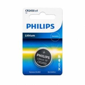 Pila Batería Philips CR2450 3V Lithium Tipo Botón