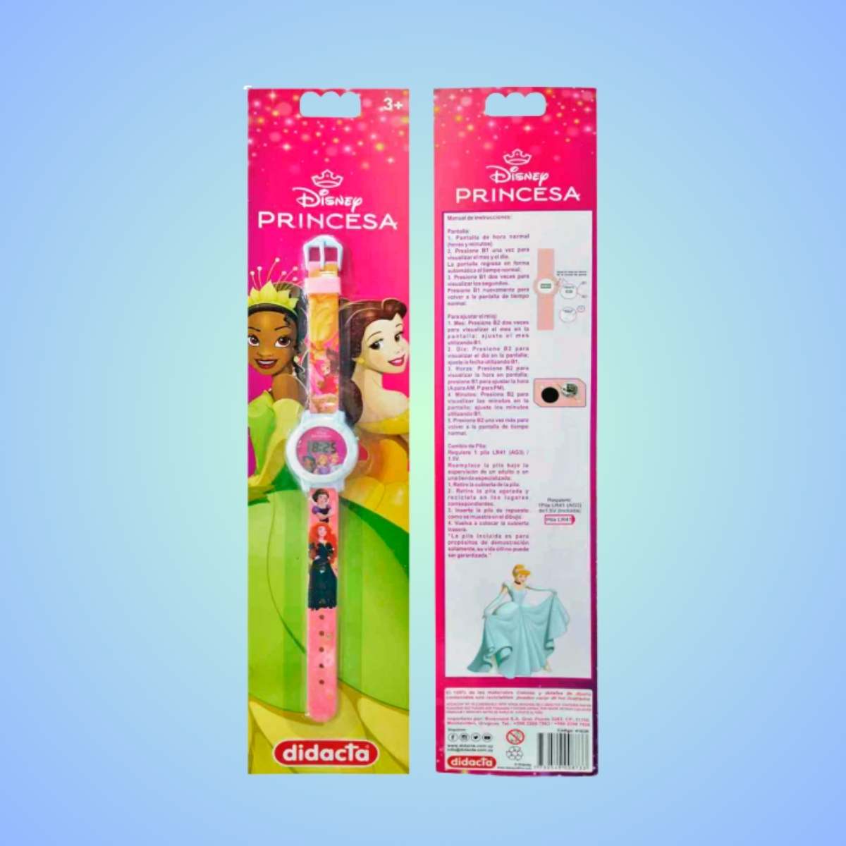 RELOJ PERSONAJES DIGITAL DISNEY PRINCESA - Imagen 2