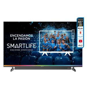 TELEVISOR QLED SMART TV 65´ 4K CON BARRA DE SONIDO