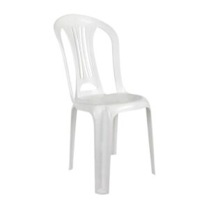 Silla Bistró Mor Blanca sin Apoyabrazos