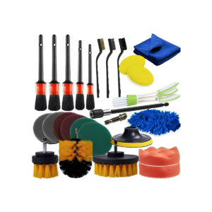 Kit de limpieza universal de 27 piezas para auto