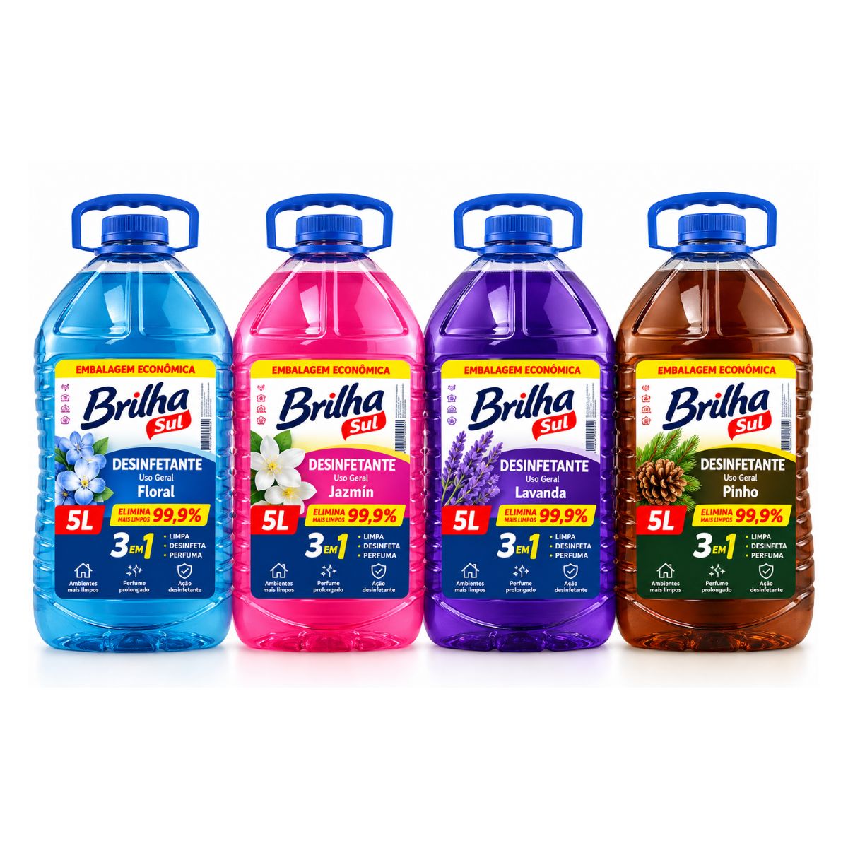 Desinfectante perfumado Brilha Sul 5 litros