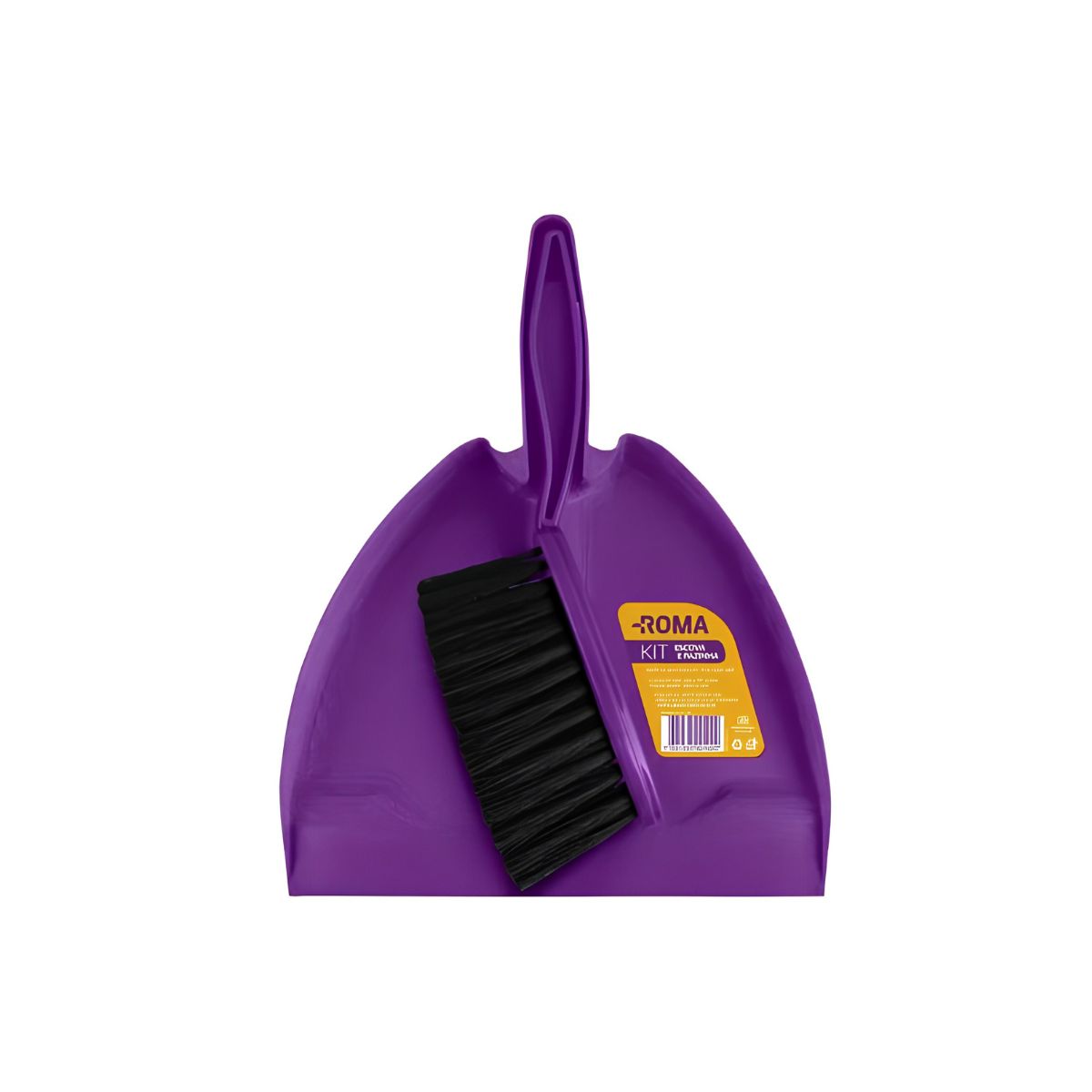 Kit pala plástica para basura con cepillo de mano