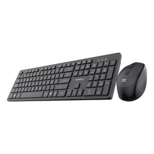 COMBO TELCADO Y MOUSE INALAMBRICO XION NEGRO