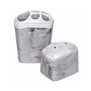 Porta Cepillos De Dientes Jaguar Con Tapa Para 4 Cepillos