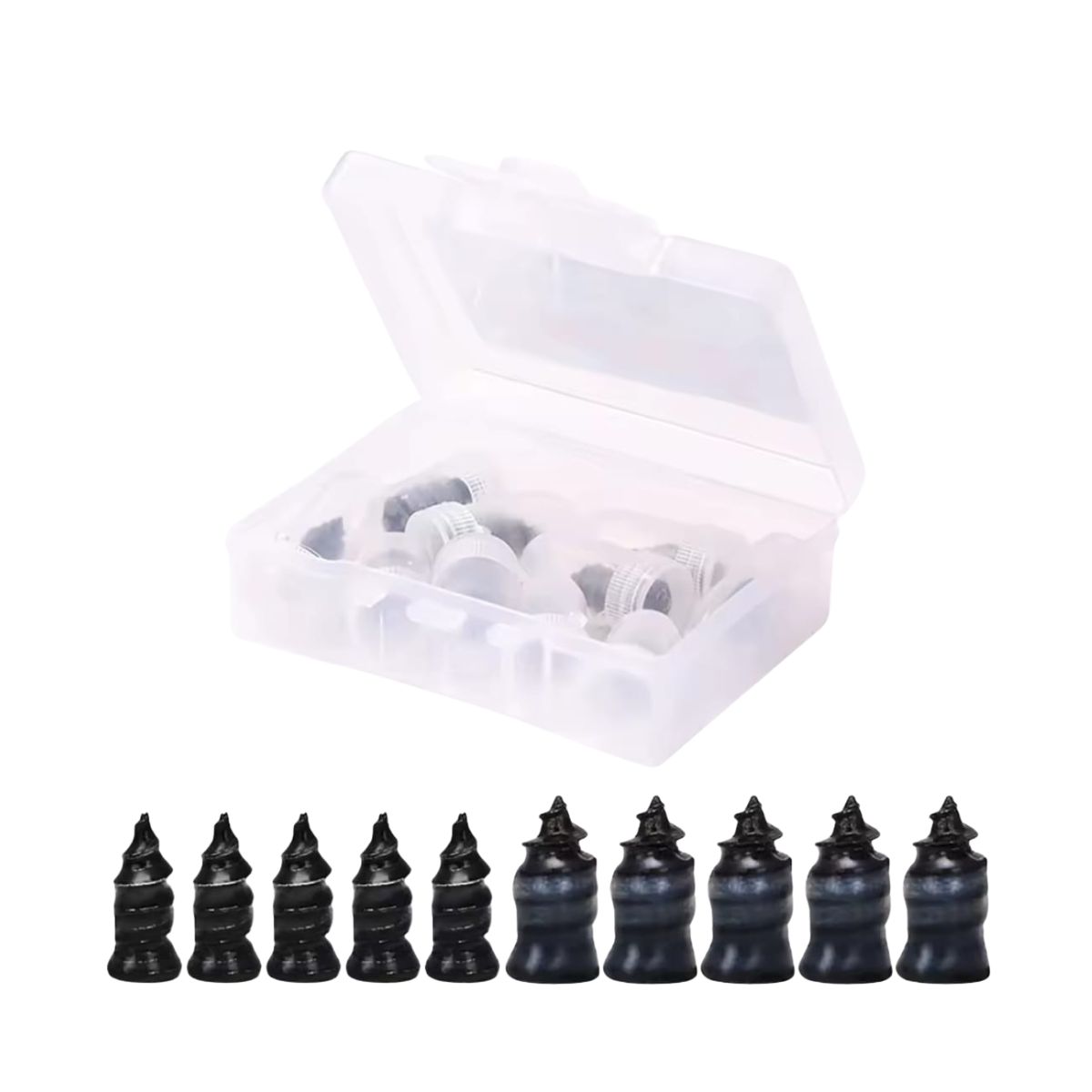 Kit Repara Pinchazos Neumáticos Tarugo Tornillo X10