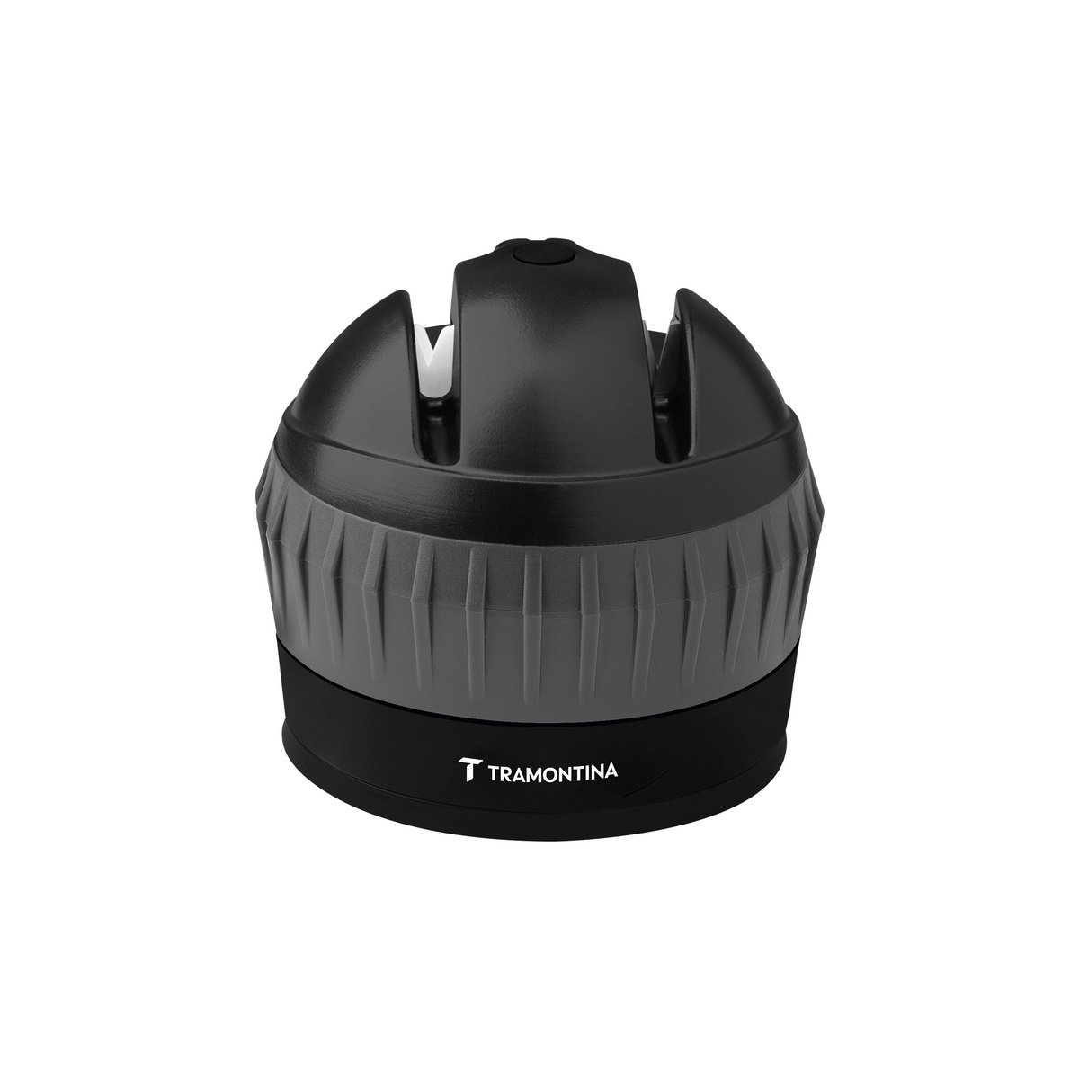 Afilador de cuchillos Tramontina Profio negro con base antideslizante, ref. 24038/000