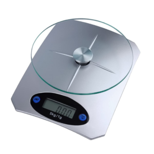 Balanza de cocina digital para pesar ingredientes