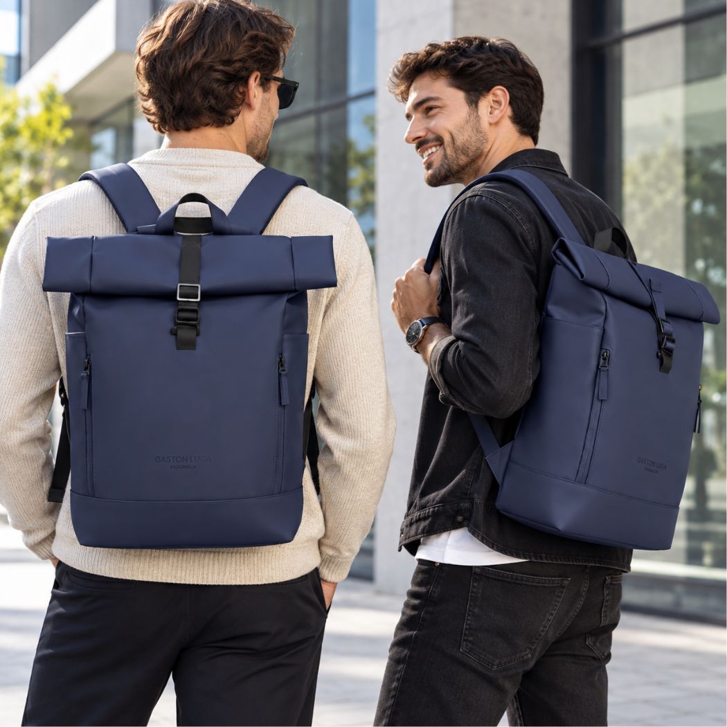 Mochila Gaston Luga Rullen 13 - Azul Impermeable 20 L - Imagen 4