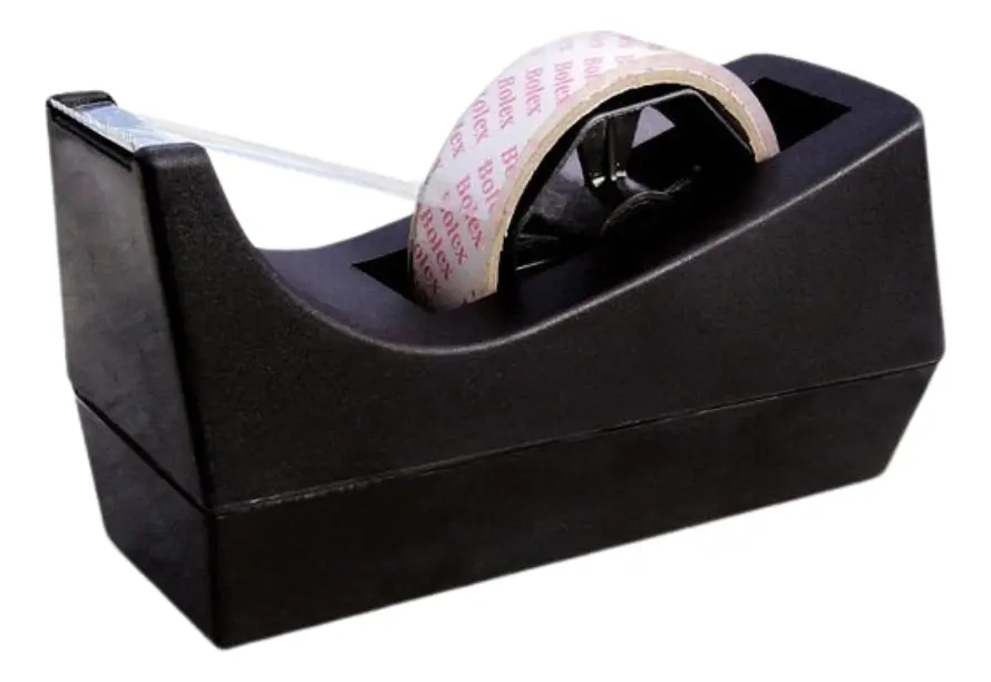 Dispensador de cinta para rollos de 12 o 24 mm hasta 66 m