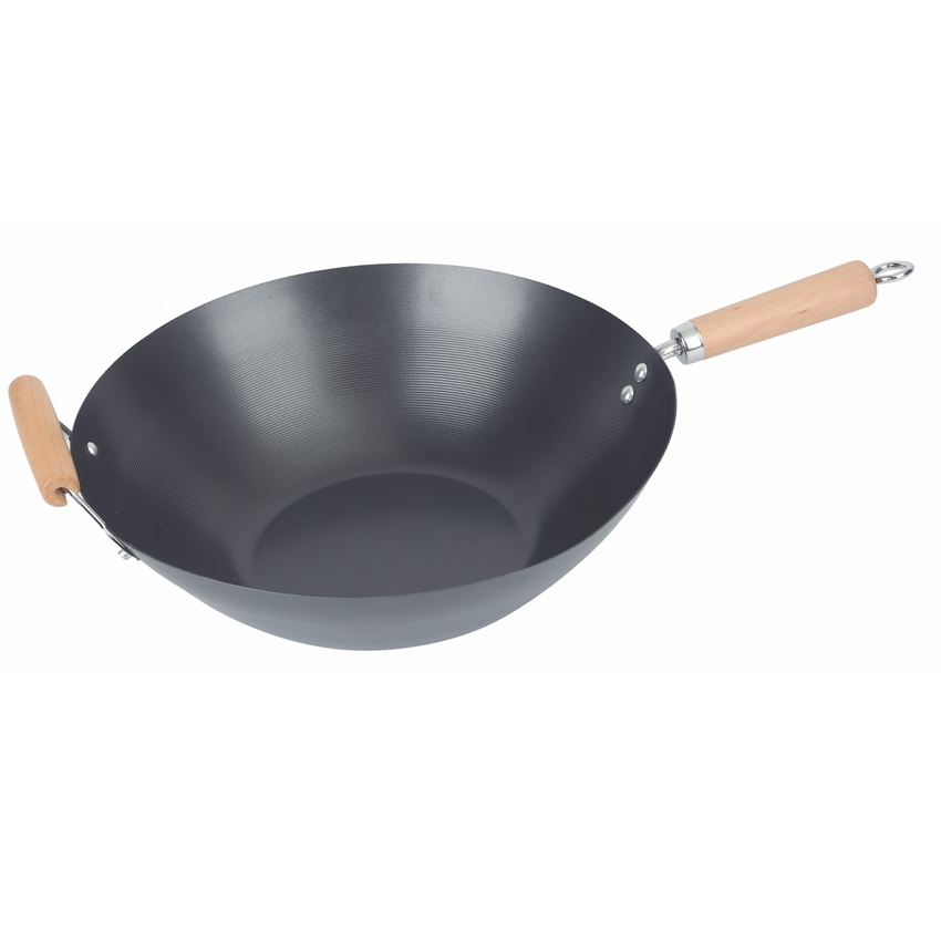 Wok Cuori Carbone 35 cm