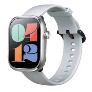 Smartwatch Mibro C4 plateado vista principal